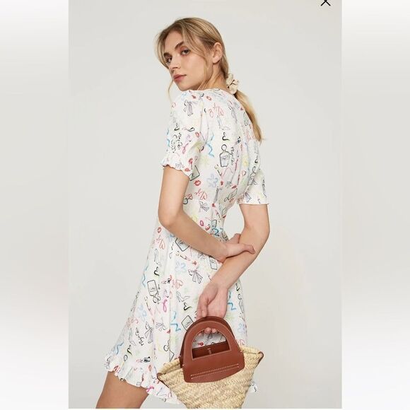 Maje Ramake Printed Dress - Picture 3 of 8